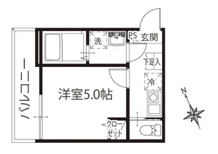 MELDIA入間市【1階】の間取り