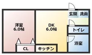 プレジデントハイツ【3階】の間取り