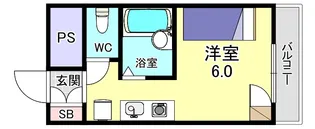 長池ハイツ【3階】の間取り