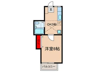 山口ハイツ大泉・3【2階】の間取り
