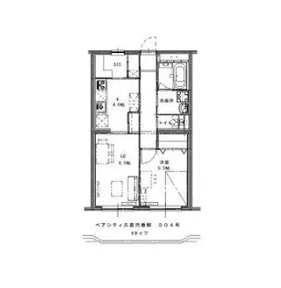 ペアシティ久喜弐番館【3階】の間取り