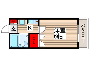 ジュネスパピオン【2階】の間取り