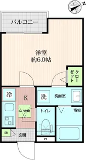 TRINITY 馬橋【2階】の間取り