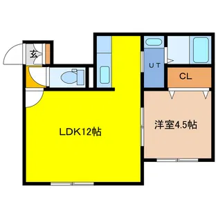 BELLE CASA【1階】の間取り