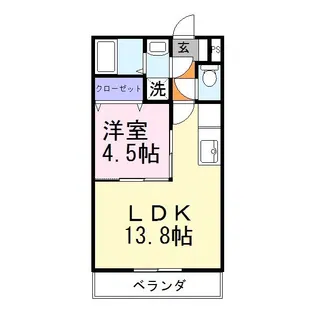 グランシャリオ【3階】の間取り