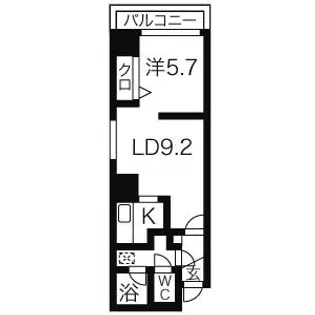 FACEII【5階】の間取り