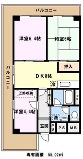 メイツ川口(417)【4階】の間取り