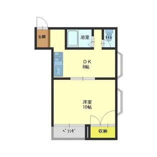 コスモハウス【2階】の間取り