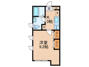 Anela【1階】の間取り