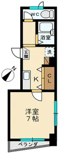 カーサO&K【3階】の間取り