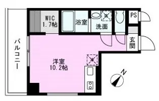カーサヴェルデ八潮【4階】の間取り