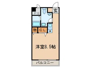 パークアベニュー22【9階】の間取り