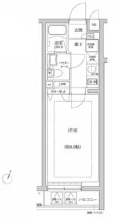 RELUXIA世田谷用賀【2階】の間取り