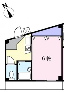 コスモ生田【3階】の間取り