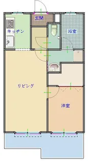 Alivio【2階】の間取り