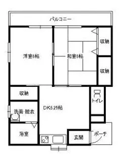 マコトコーポ【2階】の間取り