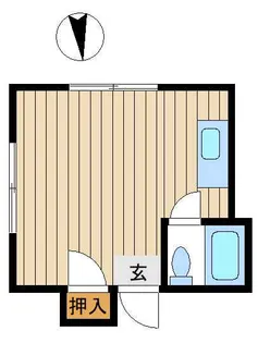 ひかり荘【1階】の間取り