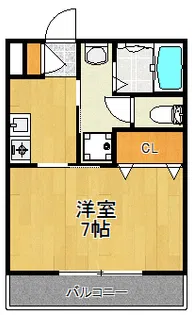 Annex TOKITA(アネックストキタ)【2階】の間取り