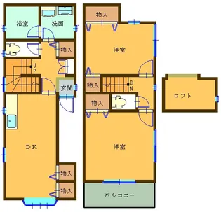 神奈川県横浜市鶴見区生麦5【一戸建】の間取り