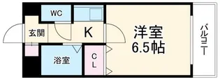 グランメールKAZU【4階】の間取り
