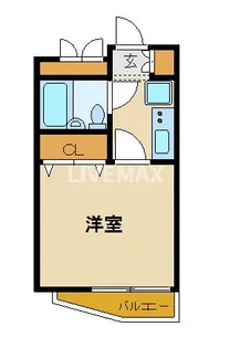 サンテミリオン品川西【2階】の間取り