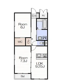 グランIII【2階】の間取り