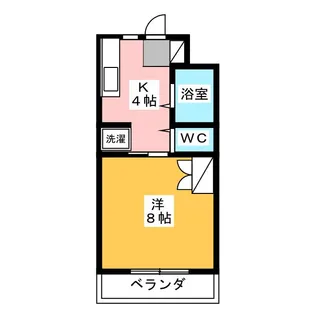 ヴィンテージ・M【1階】の間取り