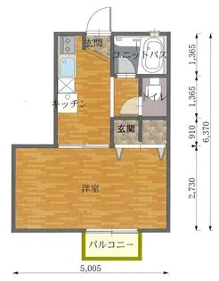 カーサ・パルト【2階】の間取り
