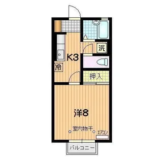 エスポワール E【2階】の間取り