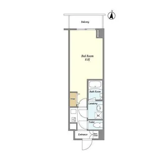 ラクラス中野富士見町【2階】の間取り