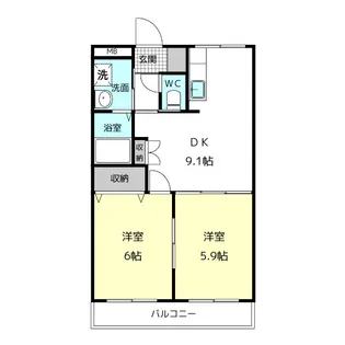 ビッグランド N【2階】の間取り