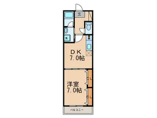 ピュアHATTA【2階】の間取り
