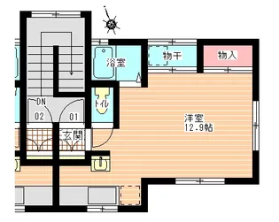 SSハウス パートII【2階】の間取り