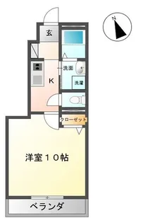 エルマーナ【1階】の間取り
