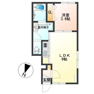 コート・ネオ【1階】の間取り