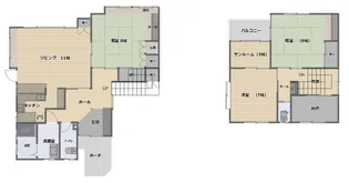 石川県小松市安宅町【一戸建】の間取り
