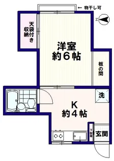 和一コーポ【2階】の間取り