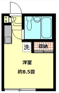 光明ハイツ【2階】の間取り
