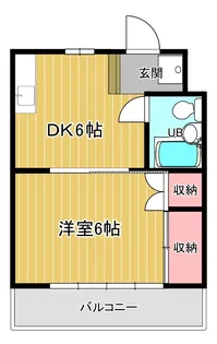 コーポハピネス【1階】の間取り