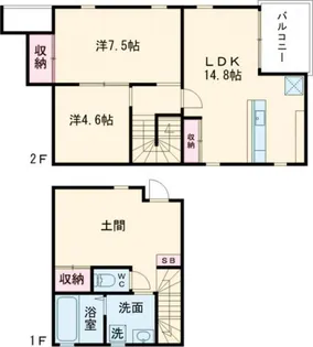 GOMON MOMOYAMAの間取り