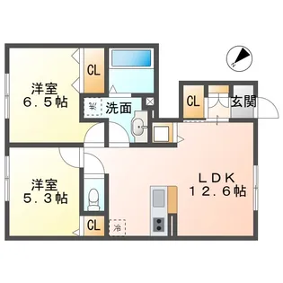 Briller【1階】の間取り