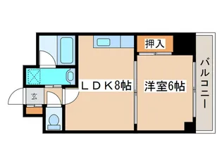 クリスタルコ-ト【4階】の間取り