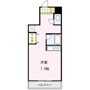 コーポラスVB【4階】の間取り