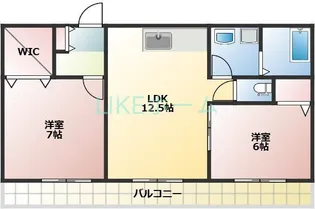 PRIMAL JUPITER【1階】の間取り