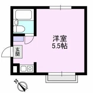ターキーズ田園調布第一【1階】の間取り