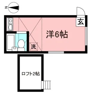 パセオ祖師谷【1階】の間取り