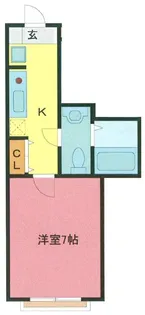 埼玉県さいたま市浦和区領家6【マンション】の間取り