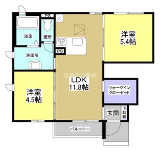 リヒト【1階】の間取り