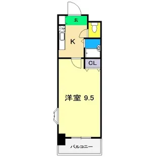 セブンシーズ永国寺【4階】の間取り