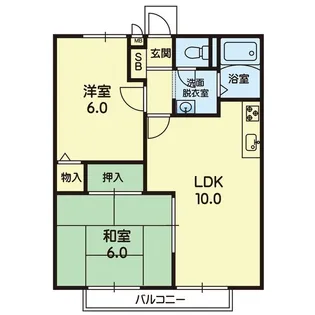 プレミール・カーサ【2階】の間取り